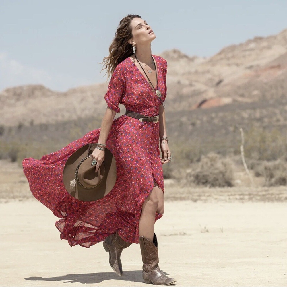 Spell and the gypsy rambling rose gown